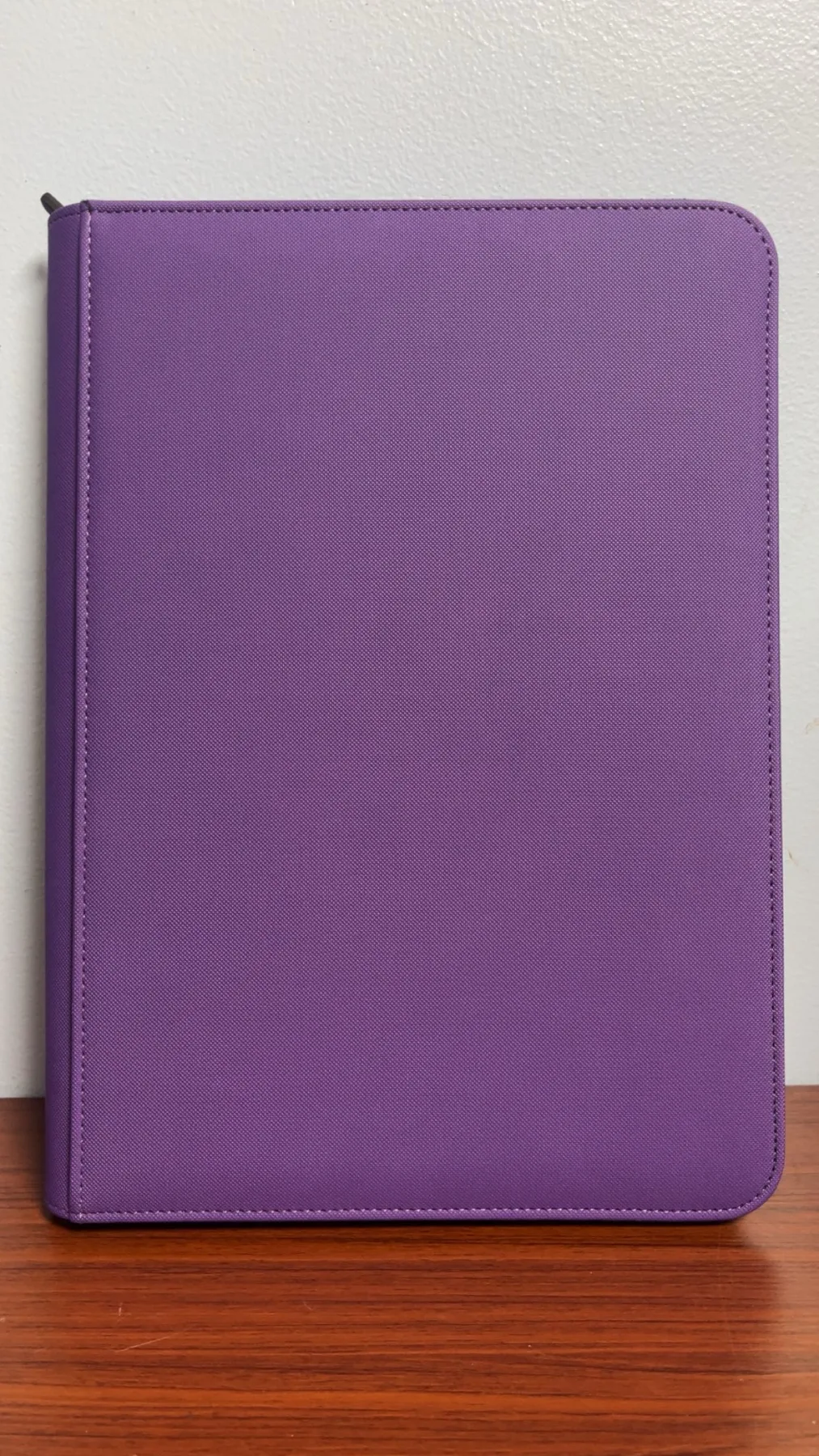 Purple custom binder