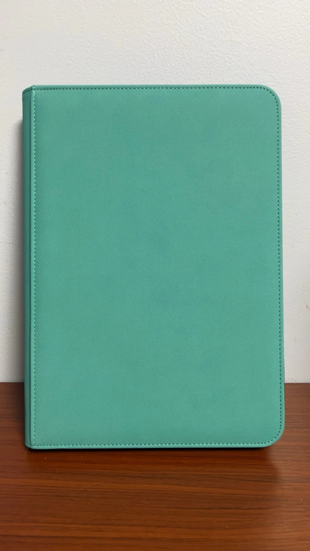 Teal custom binder